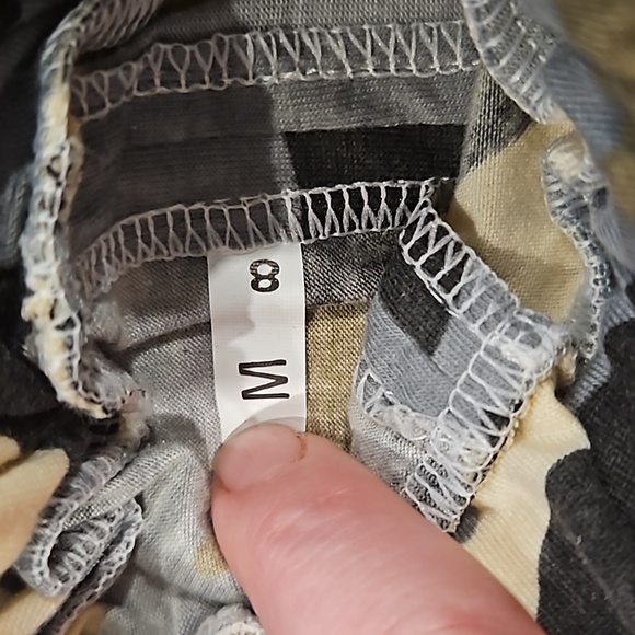 Toddler Tank Top and Short Set, Size M (8) - Picture 3 of 3